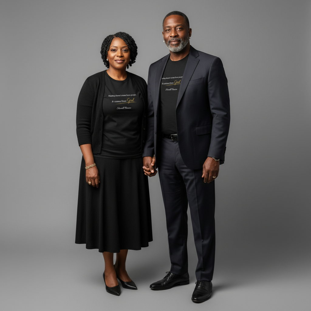 Faith Quote T‑Shirt — "Healing Doesn't Come From People. It Comes From God" Inspirational Christian Tee